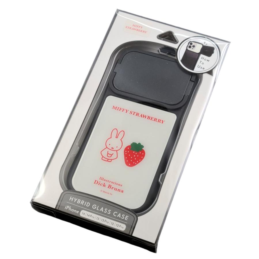 CASSETIFY ミッフィー ソフトケース iPhone用 gourmandise（グルマンディーズ） ミッフィー MIFFY STRAWBERRY