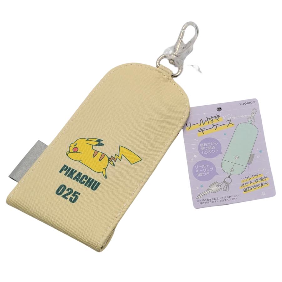 Pokemon リール付キーケース ピカチュウ リールキーケース Pokemon リール付キーケース ピカチュウ リールキーケース
