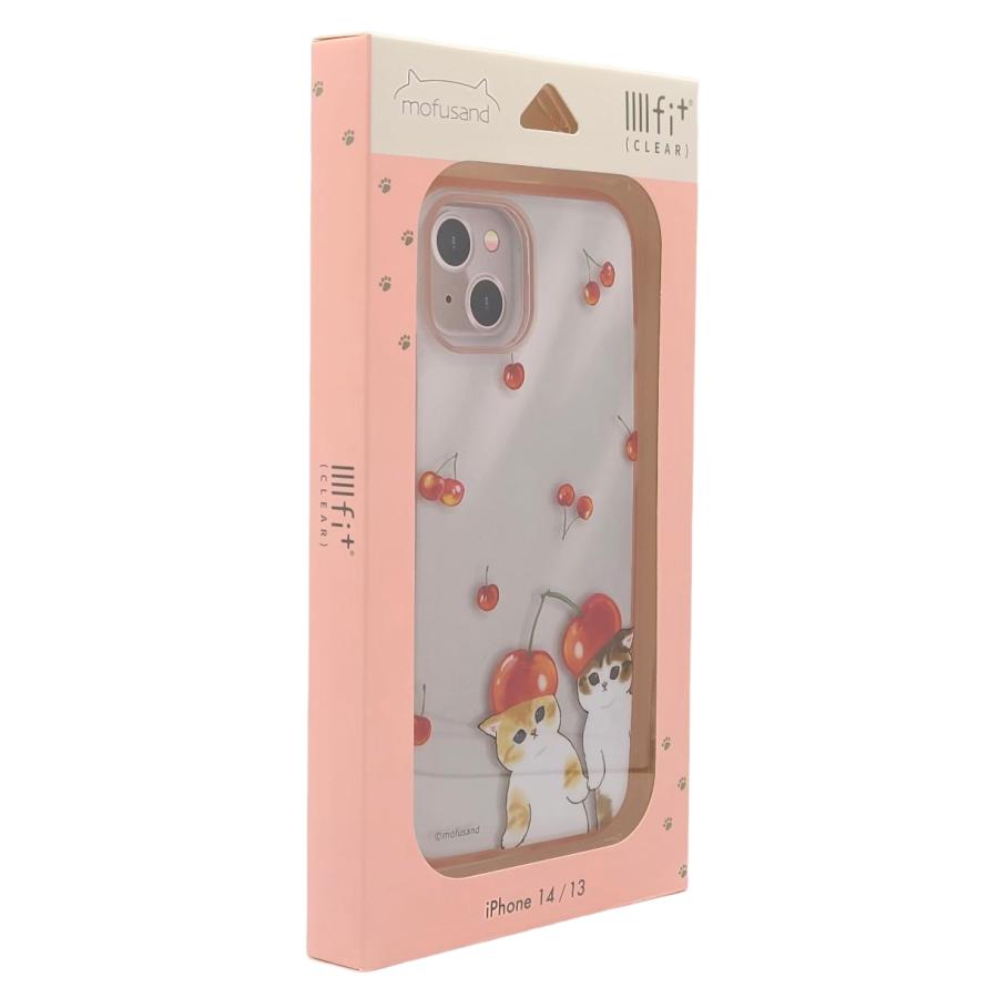 IIIIfit モフサンド さくらんぼ iPhone14 13 対応 ケース スマホ