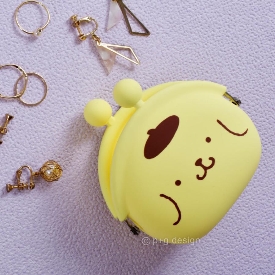 p+g design POCHI ポムポムプリン ポチ シリコン がまぐち サンリオ