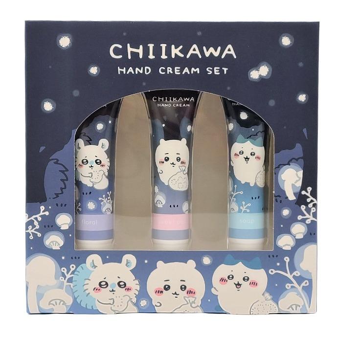 SHOBIDO ちいかわ ハンドクリームセット ちいかわ 夜勤 粧美堂 3本