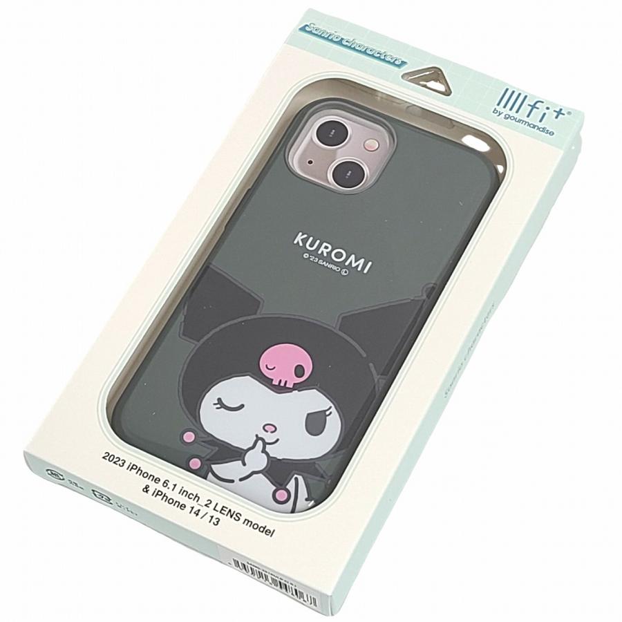 クロミ iPhone15 14 シリーズ 対応 i 耐衝撃 れ グッズ 1573 サンリオキャラクターズ iPhone15/14 対応 レトロガラケー風
