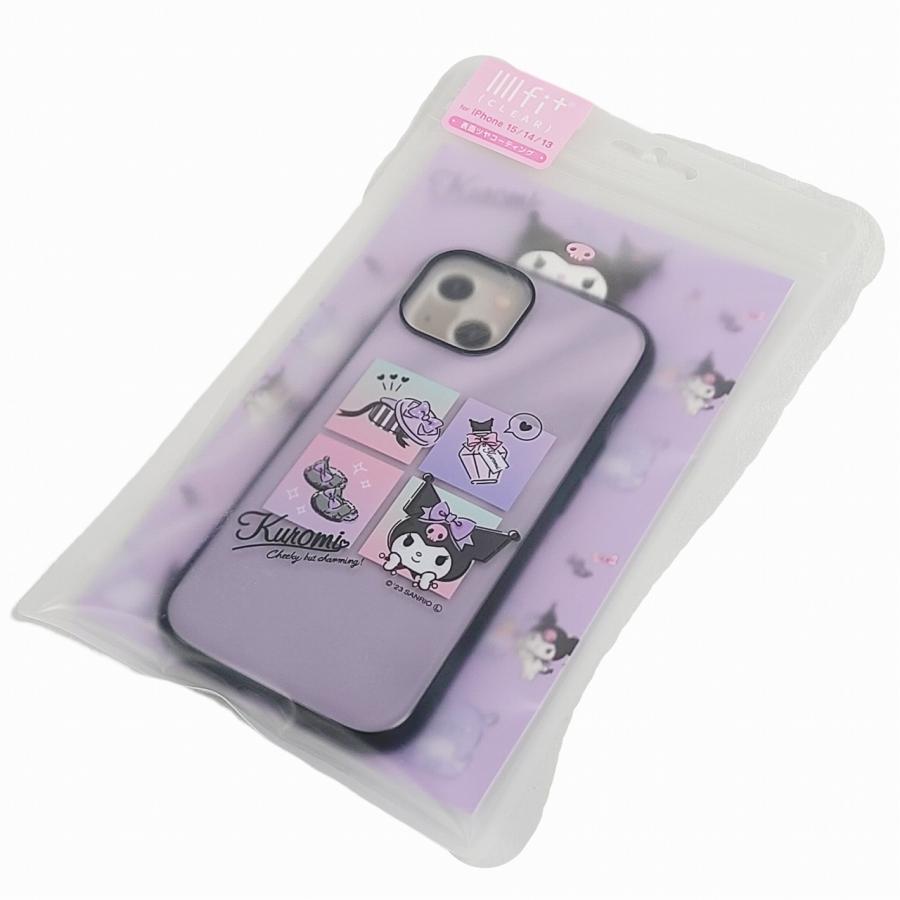 iPhone 15 14 13 対応 クロミ サンリオ キャラクターズ フレーム ケース スマホ クリア ケース カバー アイフォン IIIIfit Clear｜lucky-happy｜04