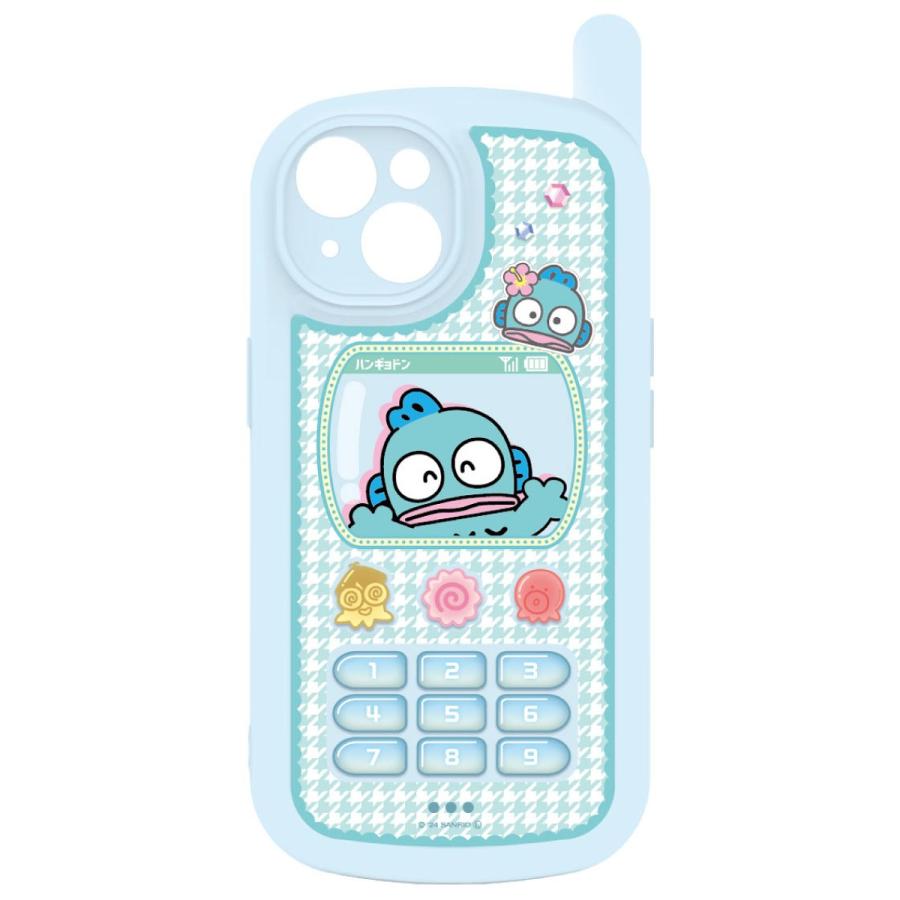 gourmandise iPhone 15 14 対応 レトロガラケー風 ケース ハンギョドン 