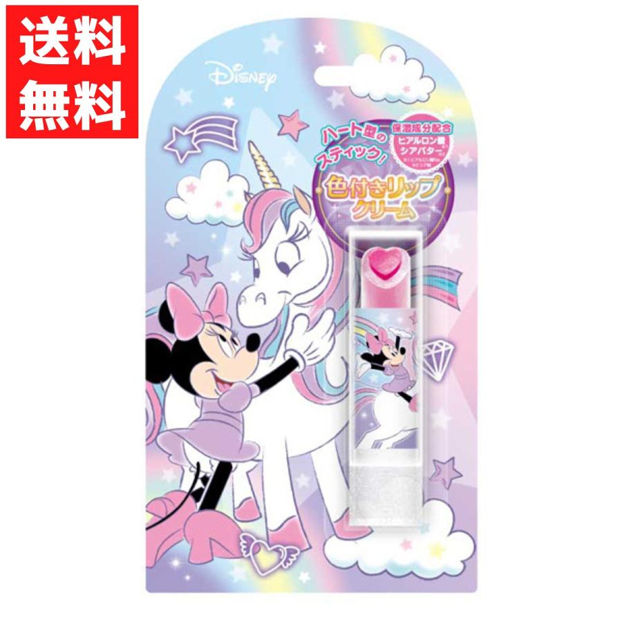 Disney（ディズニー） 色付リップクリーム ミニーマウス 粧美堂 キッズ