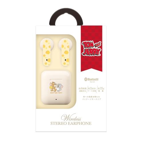 完全ワイヤレス ステレオイヤホン インナーイヤータイプ トムと