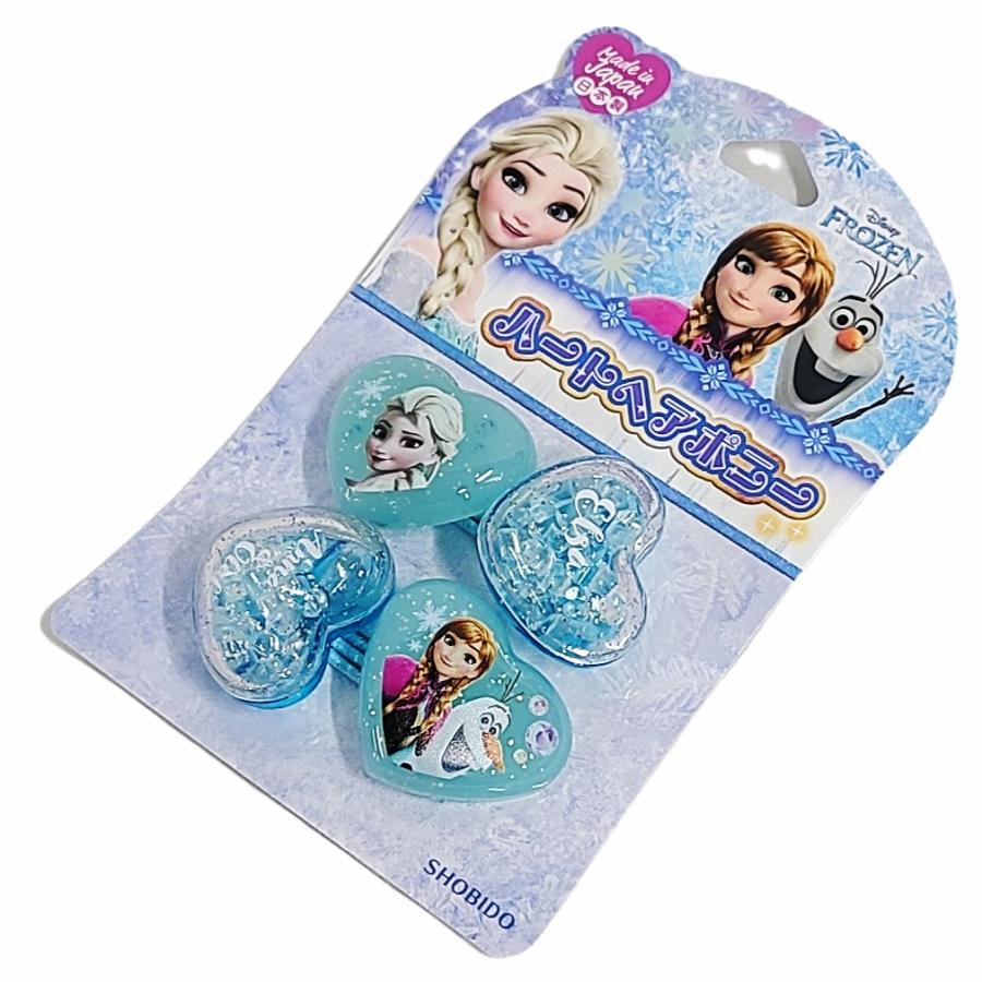 シェイクポニー2P アナと雪の女王 粧美堂 2個 ヘアアクセ キッズ ハート オラフ アナ雪 日本製｜lucky-happy｜06