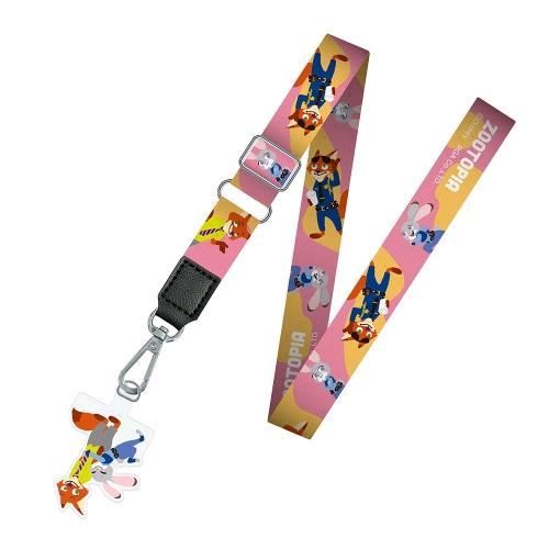 PGA ズートピア ストラップホルダー付 ショルダーストラップ スマホ