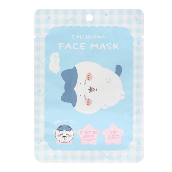 おまとめ売り！最安値！！匿名配送！！ ちいかわ　フェイスバッグ　ハチワレ　うさぎ SHOBIDO ちいかわ フェイスマスク2 ハチワレ シートパック フェイス