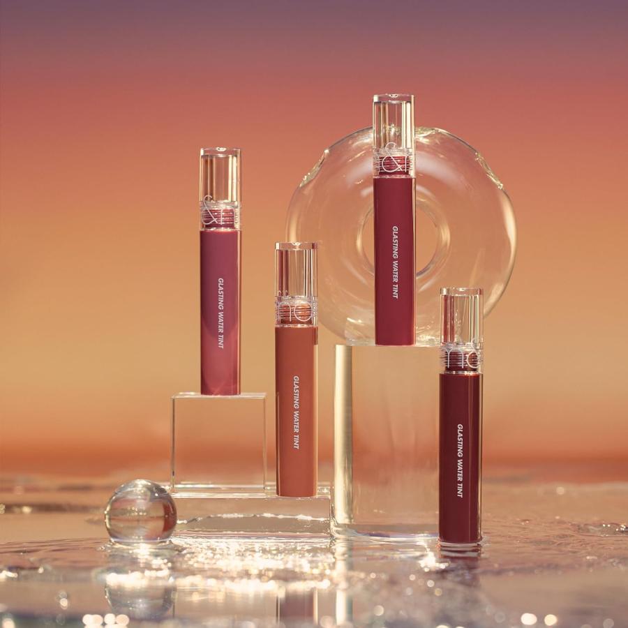 rom&nd ロムアンド 17 ウーディーサンセット GLASTING WATER TINT グラスティングウォーター ティント リップ 口紅