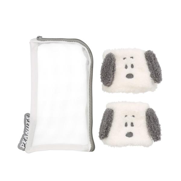 SNOOPY スヌーピー ピーナッツ GLAY アームバンド ポーチ付き 袖 SNOOPY スヌーピー ピーナッツ GLAY アームバンド ポーチ付き 袖