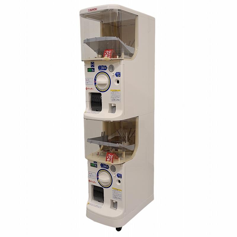 BANDAI 新品 ガシャポンステーション2 白 100円〜500円仕様 BANDAI 新品 ガシャポンステーション2 白 100円〜500円仕様