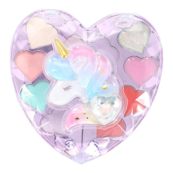 キラキラハートのコンパクト マイユニコーン ユニコーン キッズコスメ