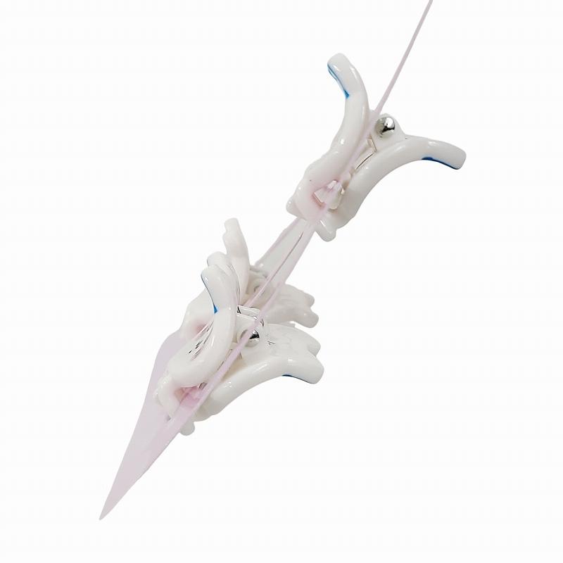 ちいかわ CW ミニヘアクリップ 4P & ハチワレ ヘアアクセ まとめ髪