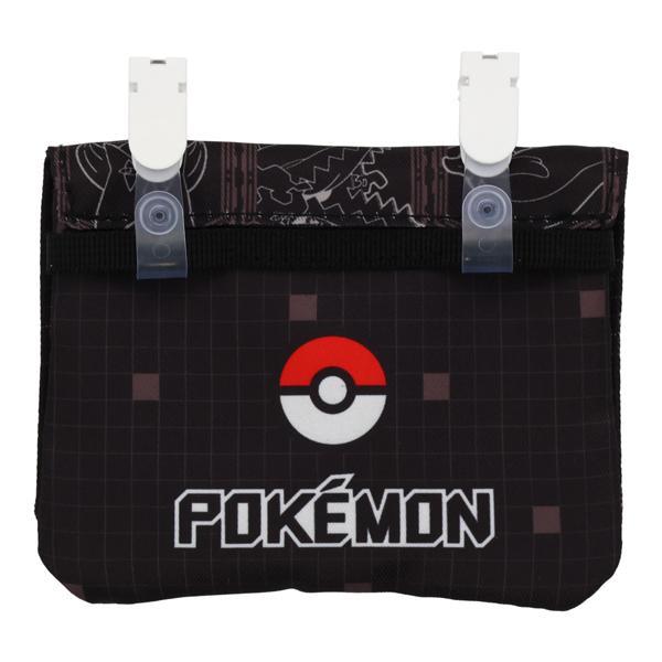 ショルダー付 マルチポケット ポケモン ブラック ポケットモンスター