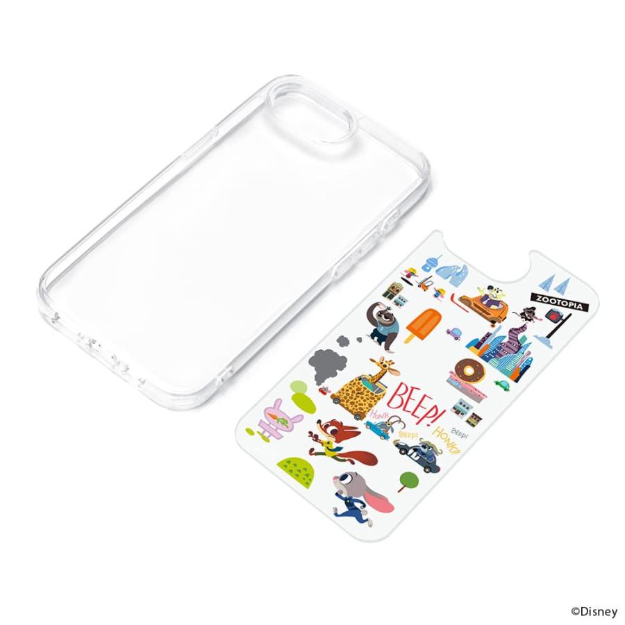 Disney（ディズニー） iPhone 17e 16e用 クリアハイブリッドケース