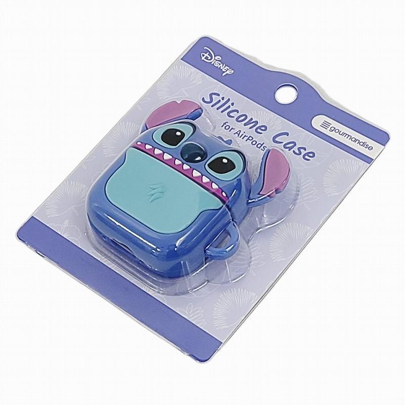 ディズニー AirPods 4 対応 シリコンケース スティッチ