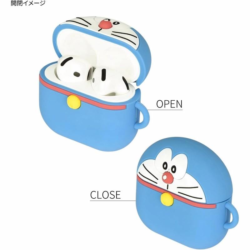 ドラえもん AirPods 4 対応 シリコンケース ワイヤレス イヤホン