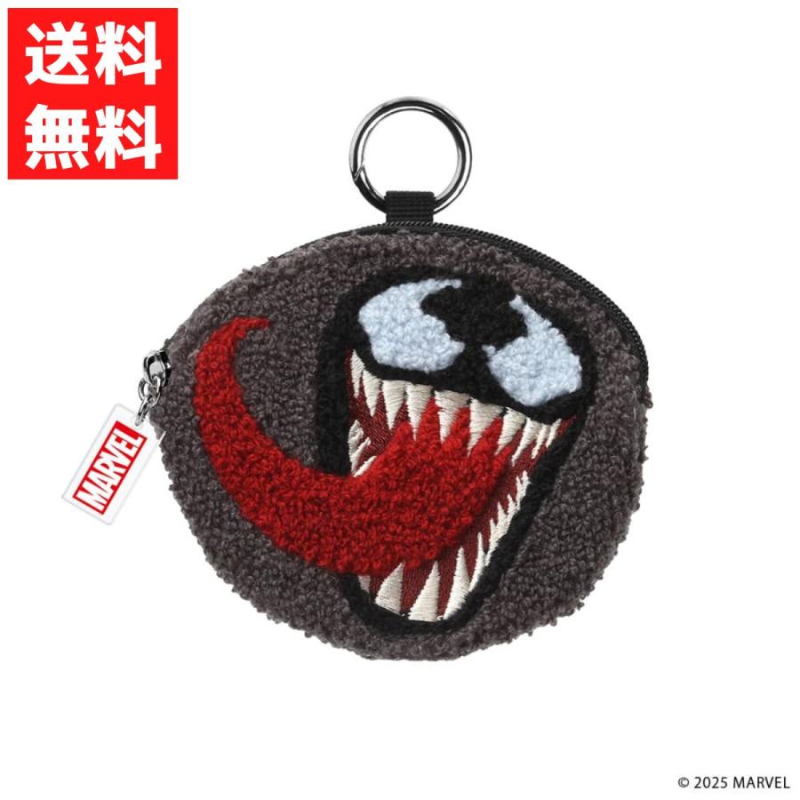 ガジェットポーチ ヴェノム ディズニー イヤホン ケース カラビナ 小型