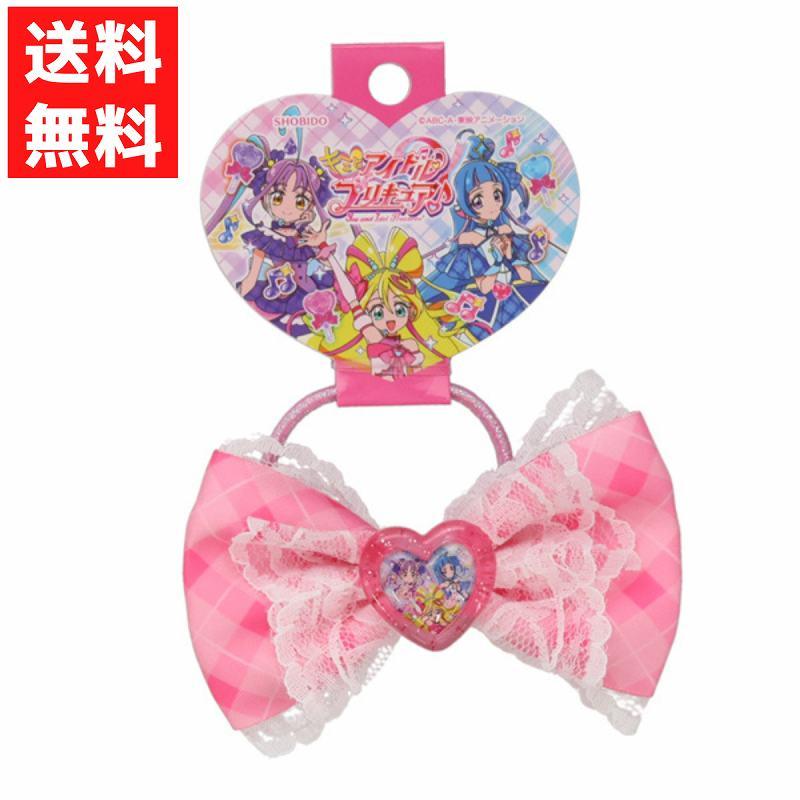 プリキュア サテンリボンアクセサリー ピンク ヘアアクセ キッズ