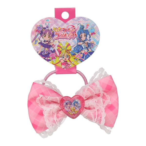 プリキュア サテンリボンアクセサリー ピンク ヘアアクセ キッズ