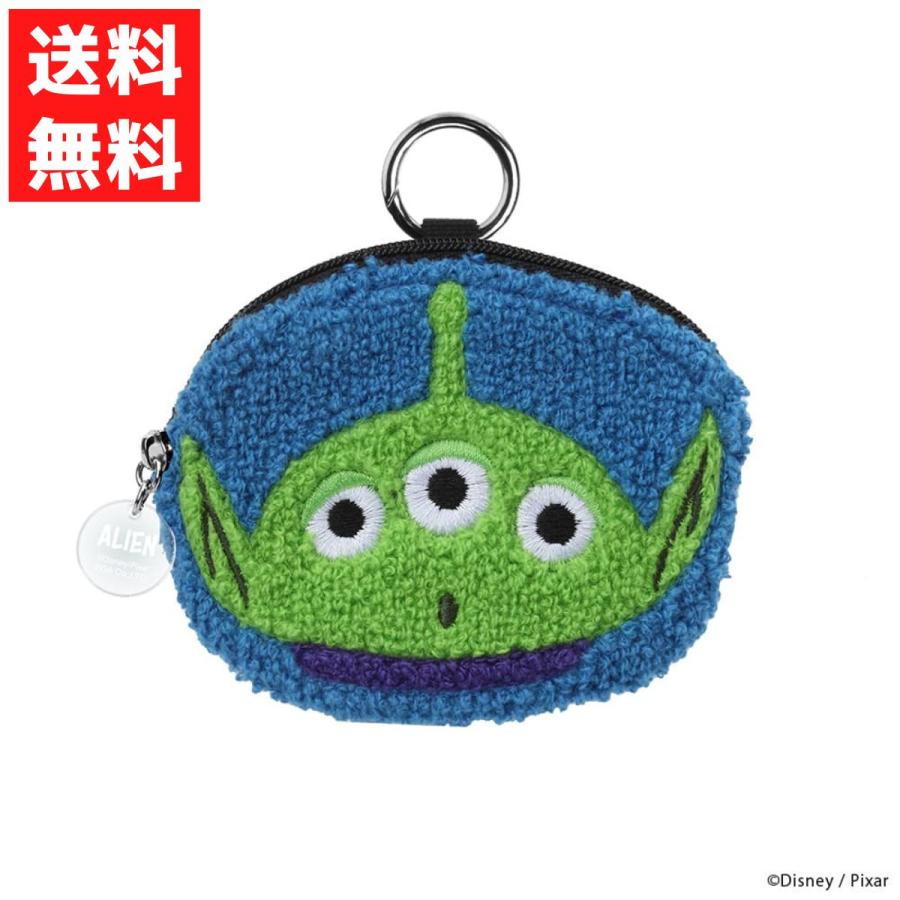 ガジェットポーチ ディズニー エイリアン イヤホン ケース カラビナ