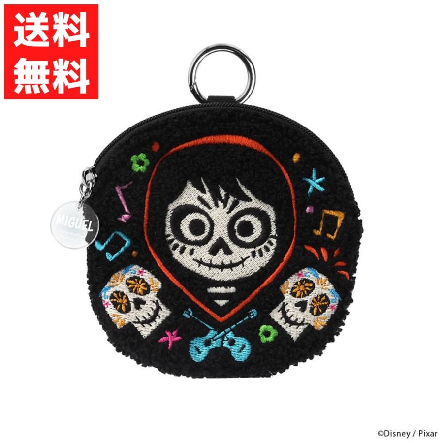 ガジェットポーチ ディズニー ミゲル イヤホン ケース カラビナ 小型 PG-DGP14REM リメンバーミー