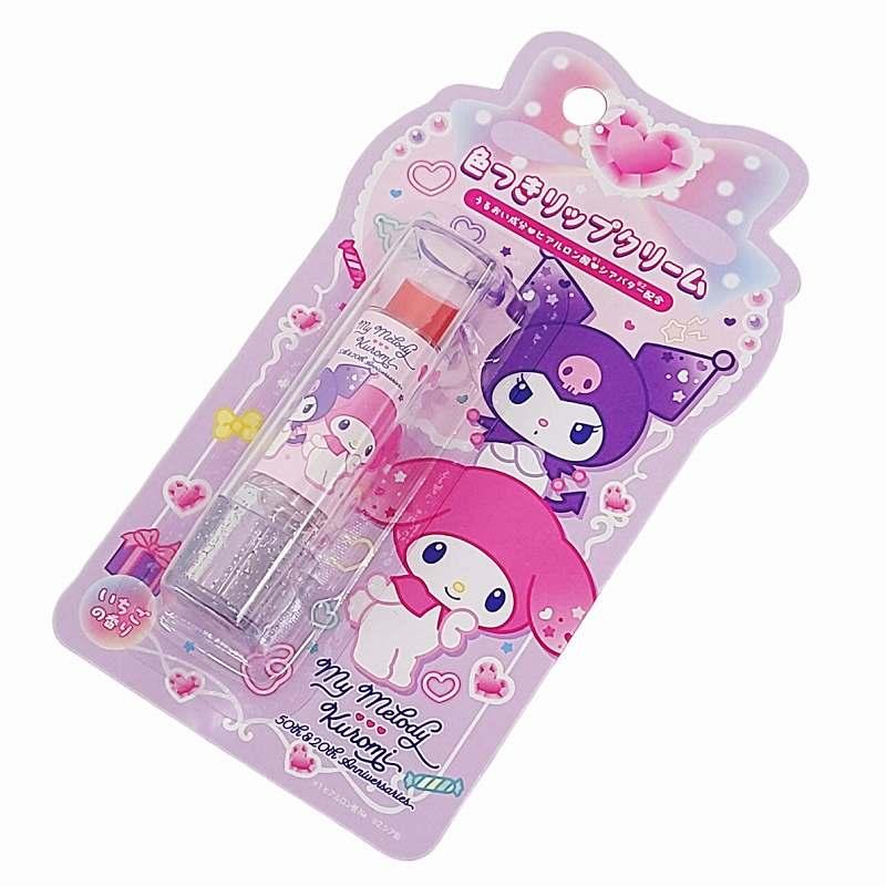 希少 マイメロ リップクリーム リップバーム sanrio（サンリオ） 色付リップクリーム マイメロディ & クロミ キッズ