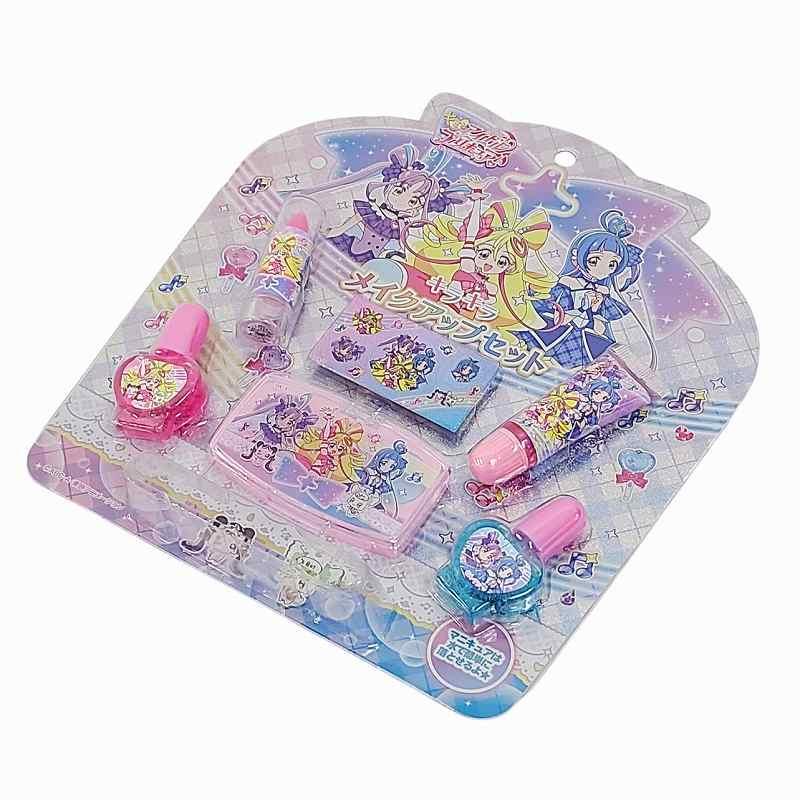 プリキュア キラキラメイクアップセット キッズコスメ リップ ネイル