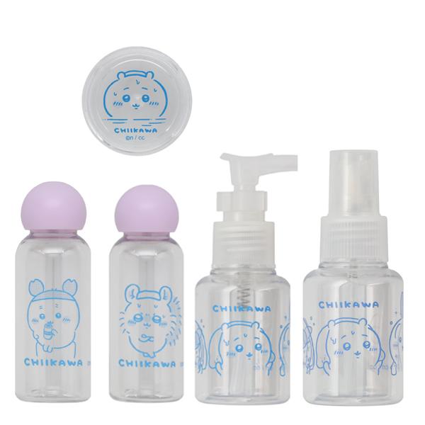 ちいかわ うさぎ ハチワレ モモンガ 古本屋 トラベルボトルセット