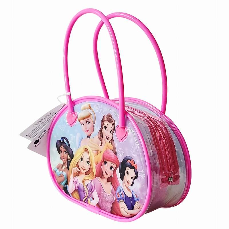 ディズニープリンセス おでかけセット キッズ 子供 ヘアブラシ ミラー