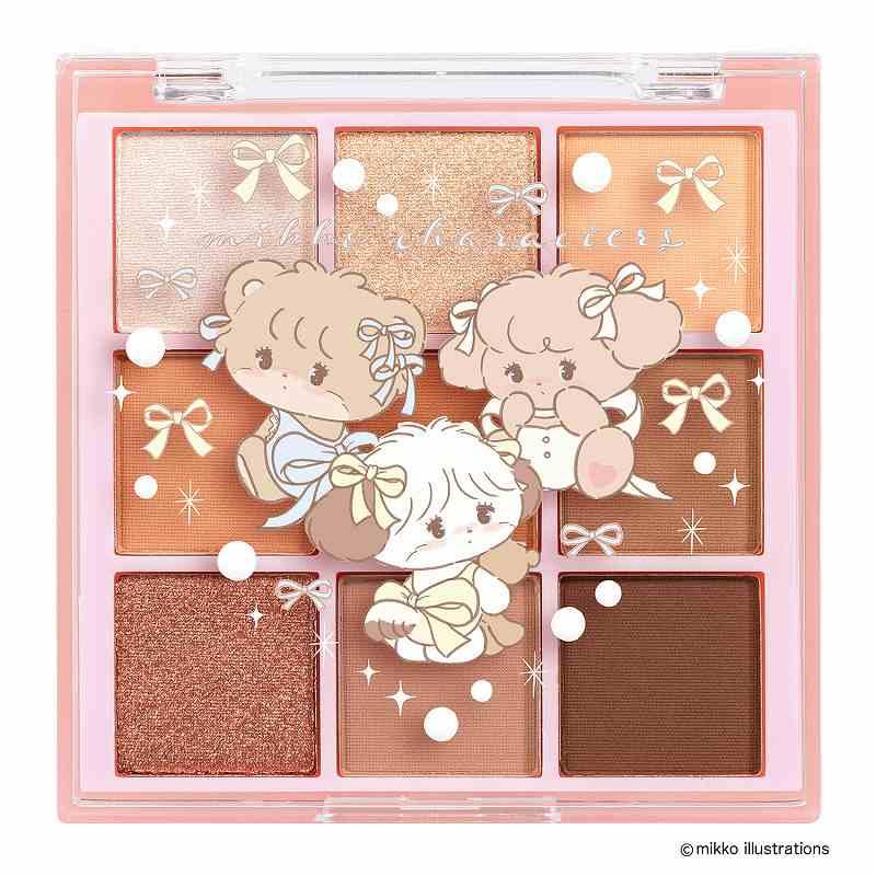 ミッコ Mikko illustrations アイシャドウパレット ブラウン 175454
