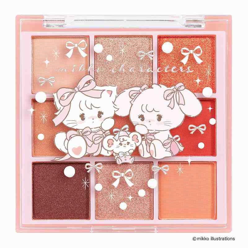 ミッコ Mikko illustrations アイシャドウパレット ピンク 175455