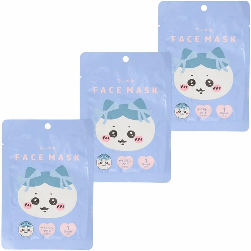 SHOBIDO ちいかわ フェイスマスク3ハチワレ シートパック フェイス