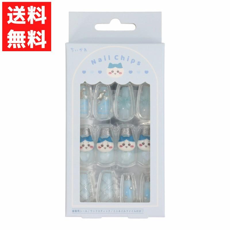 SHOBIDO ちいかわ ハチワレ CWネイルチップ 立体パーツ ネイルチップ