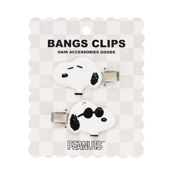SNOOPY（スヌーピー） B 前髪クリップ アクセサリー ヘアピン ヘア