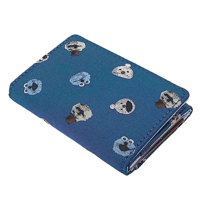 パペットスンスン ジャガード カードケース ノンノン ゾンゾン 名刺