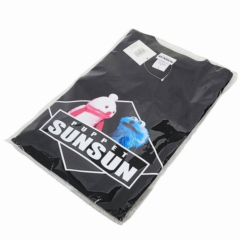 パペットスンスン Tシャツ ひしがた BK ブラック 黒 半袖 スンスン