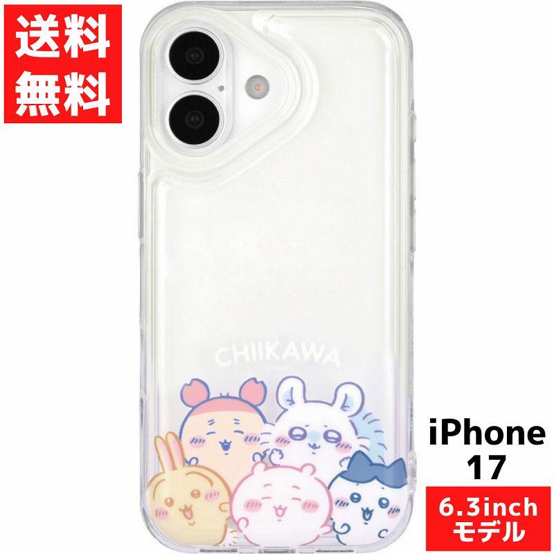 IIIIfit 爆買 iPhone 17 用 ちいかわ みんな Clear スマホ カバー