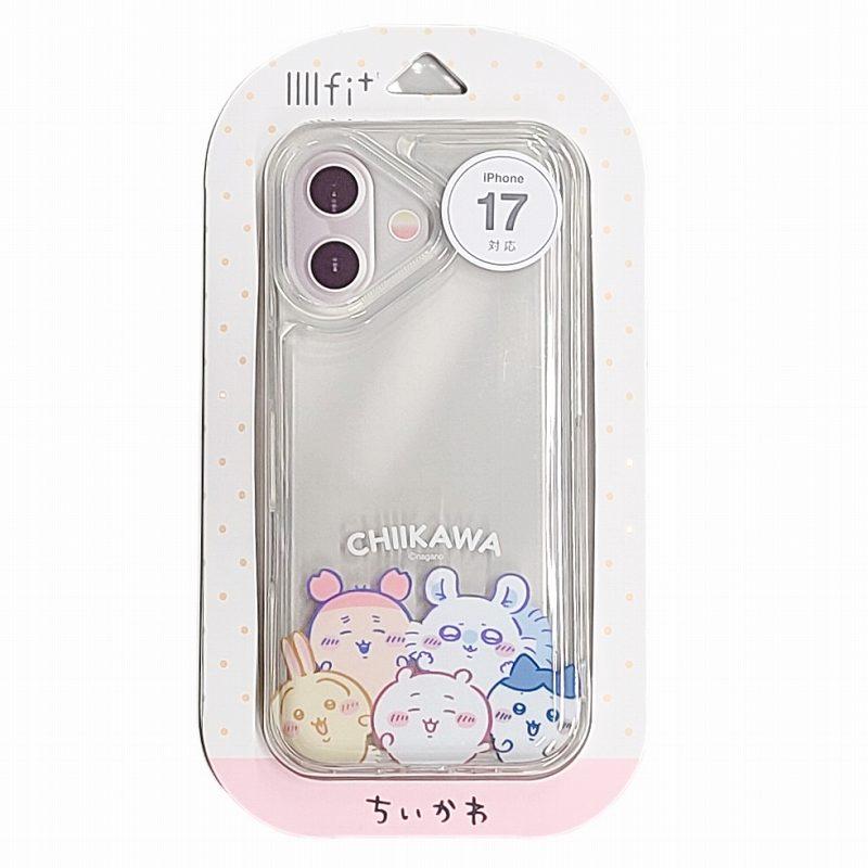 IIIIfit iPhone 17 用 ちいかわ みんな Clear スマホ カバー ケース