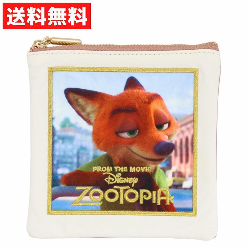 Disney（ディズニー） ズートピア DNスクエアポーチ BROWN ニック
