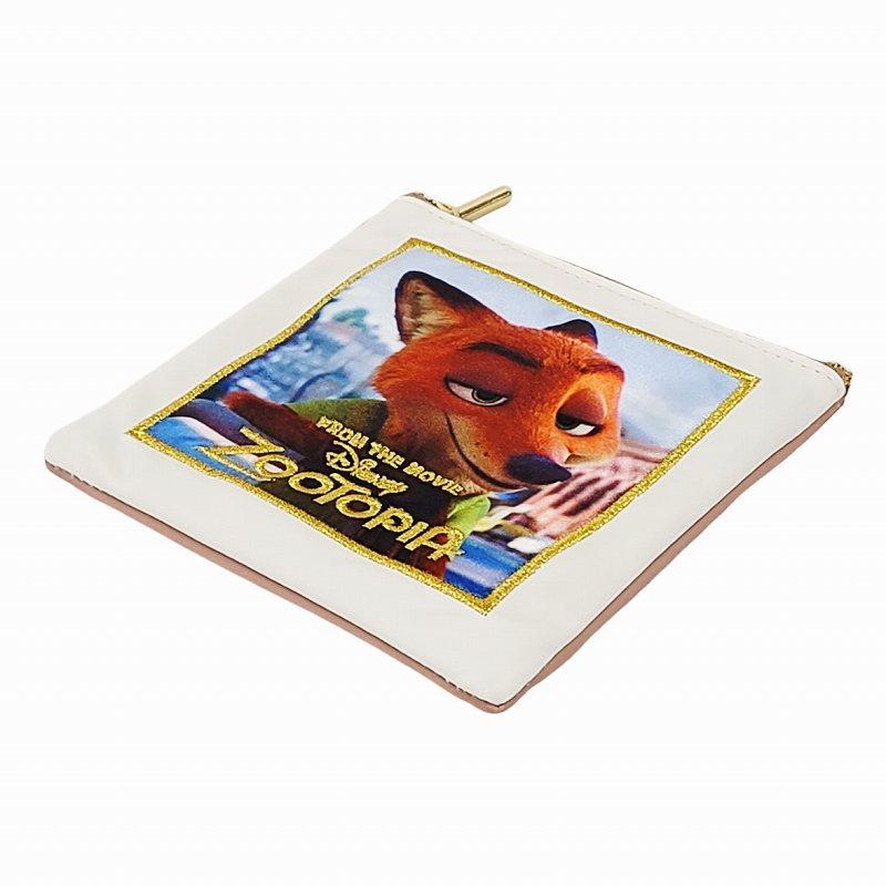 Disney（ディズニー） ズートピア DNスクエアポーチ BROWN ニック