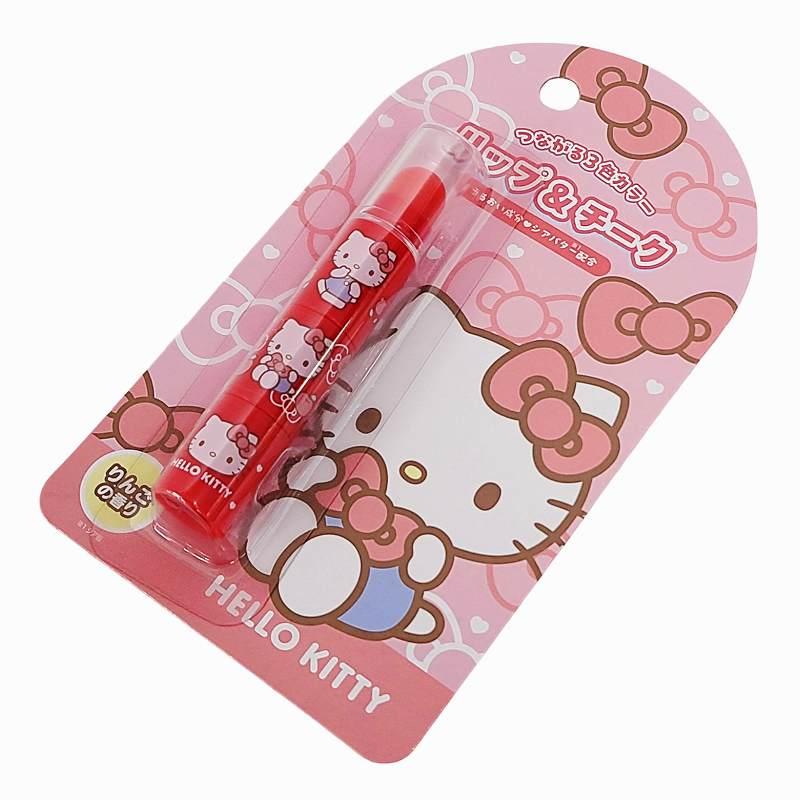 sanrio（サンリオ） 爆買 ハローキティ リップ＆チーク キッズ コスメ
