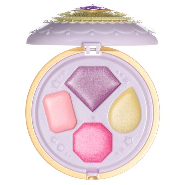 爆買 プチレシピ アイシャドウパレット パープル キッズ キラキラ