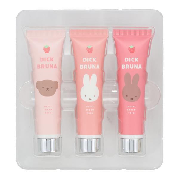 Miffy（ミッフィー） MFマルチクリームトリオ いちご ハンドクリーム