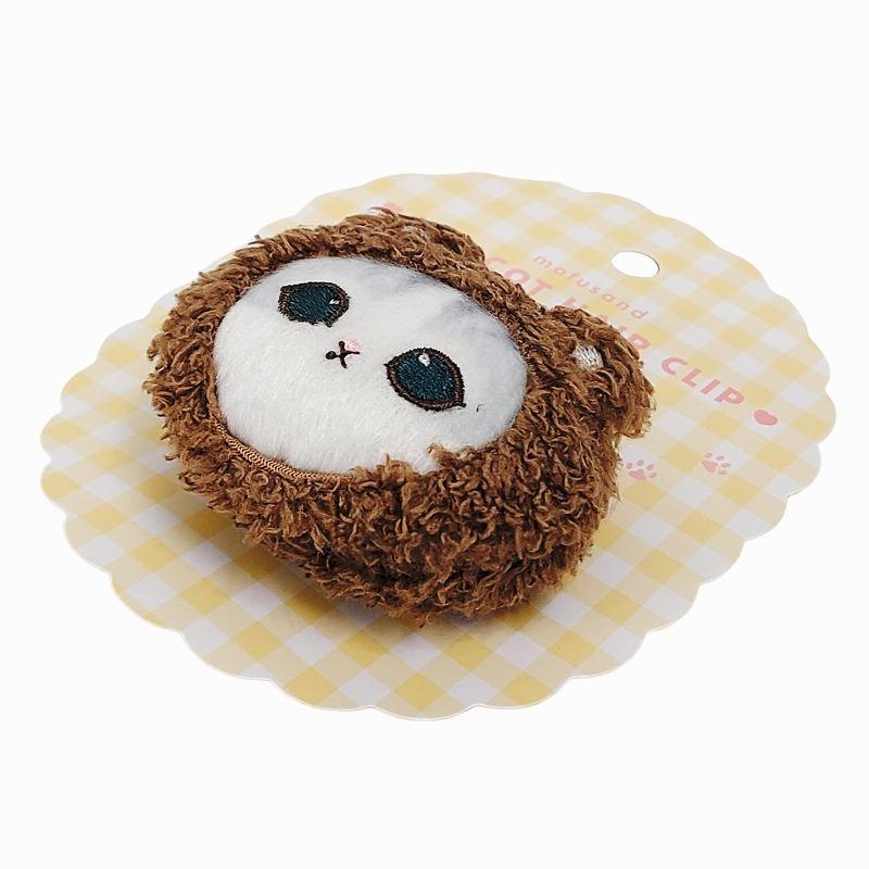 爆買 モフサンド MDマスコット前髪クリップ くま ヘアクリップ