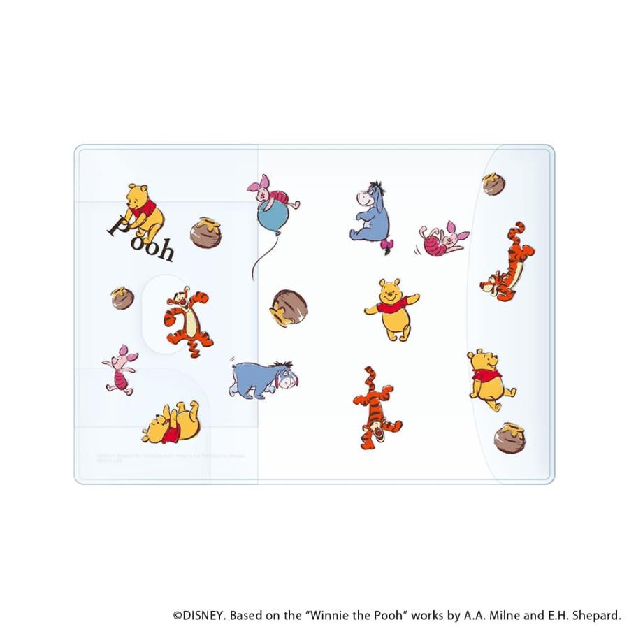 爆買 ディズニー ICカードポケット付き パスポートカバー くまのプー