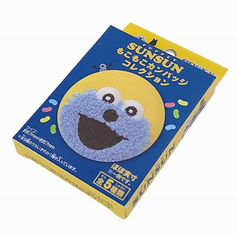 パペットスンスン もこもこカンバッジコレクション 1個 ノンノン