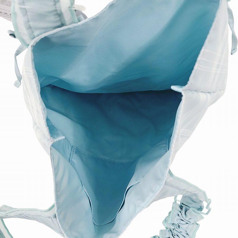 ちいかわ トートバッグ ハチワレ CW00909 ブルー チェック レイヤード