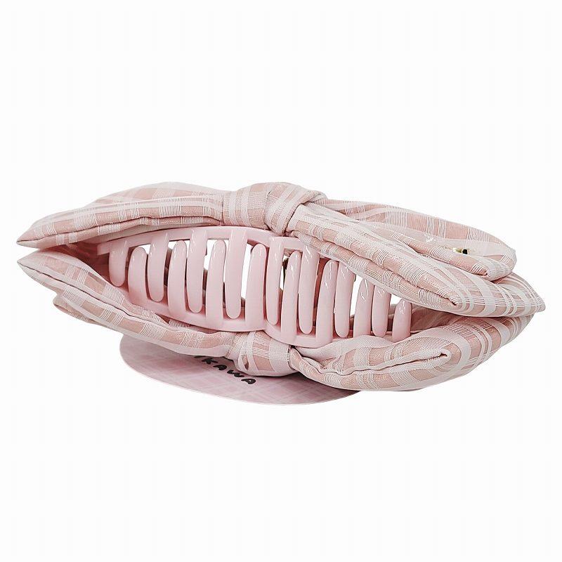 ちいかわ CWリボンバンスクリップ ピンク ヘアアクセサリー ヘア